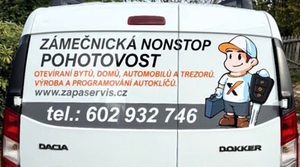 Zámečnická nonstop pohotovost