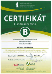 Certifikát A.T.I.C